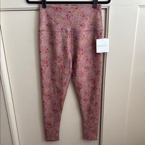 Beyond Yoga Pink Floral Leggings
